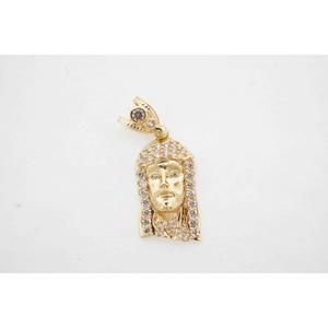 Estate Men's 10k Yellow Gold Jesus Pendant 3.50g - Appraisal Value $600